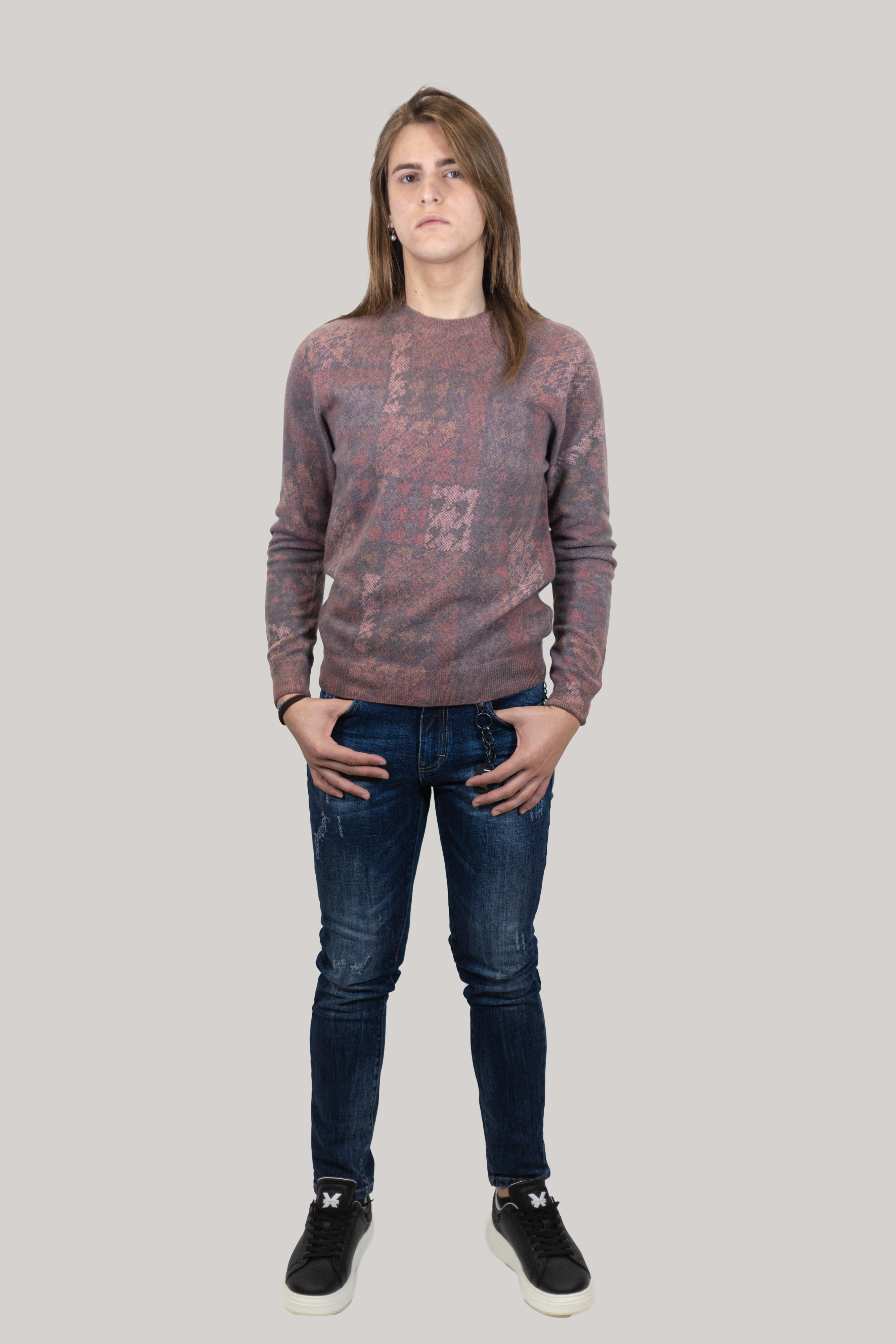 Maglione Pied de Poule EXAEQUO