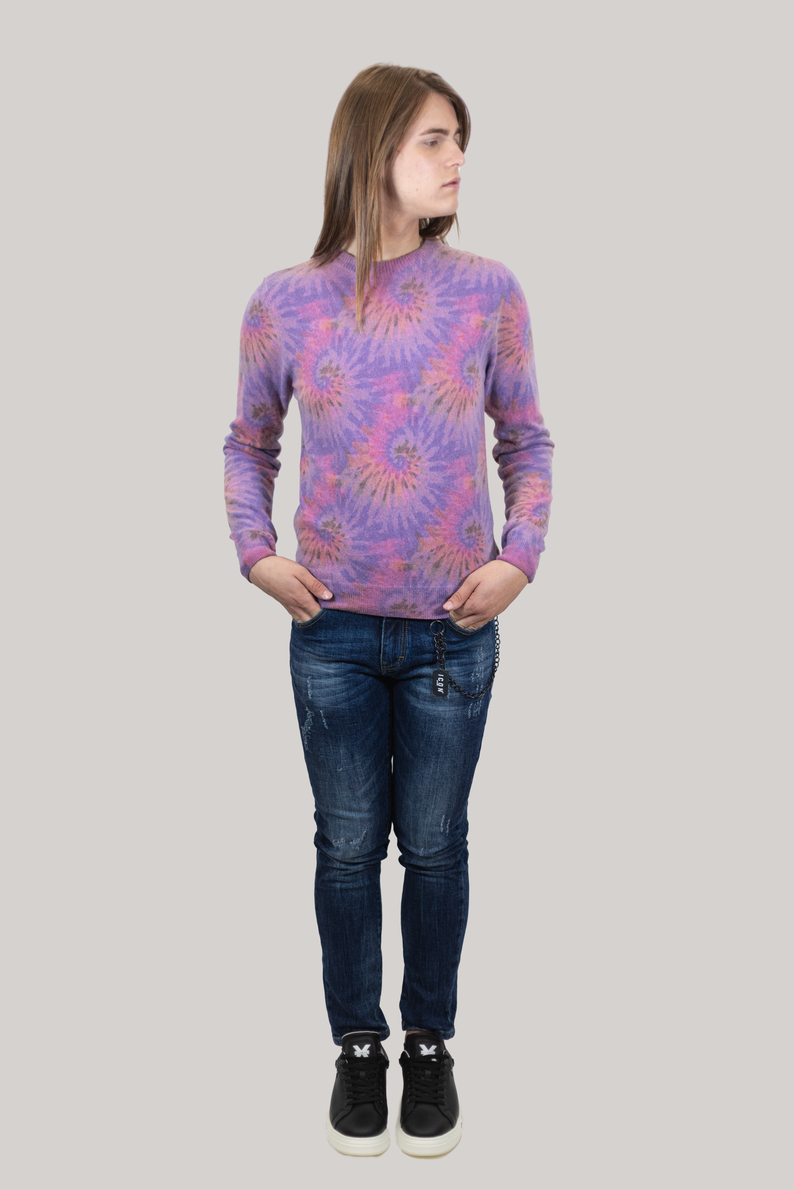 Maglione EXAEQUO Flower Hippie