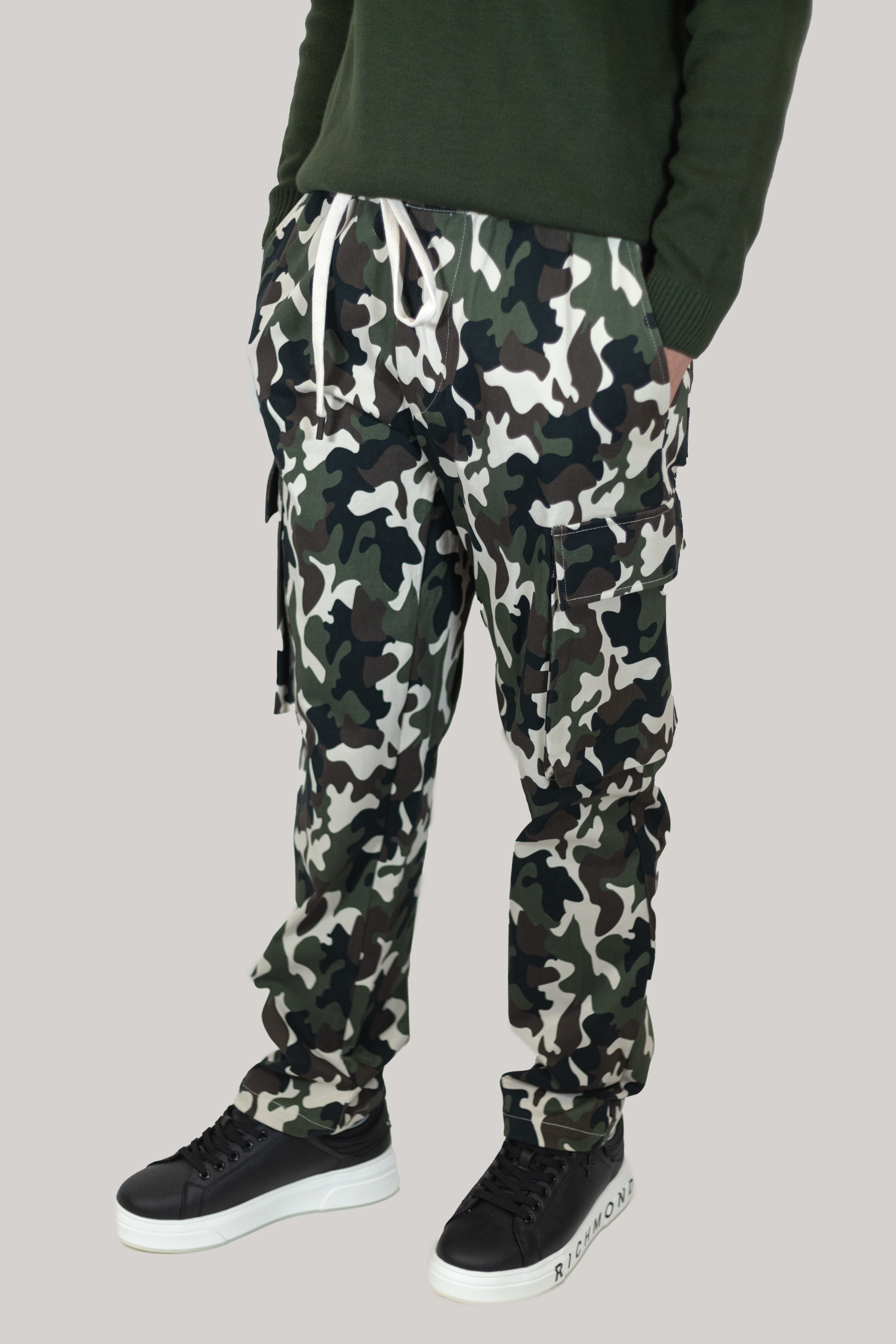 Pantalone cargo camouflage  WHY NOT BRAND